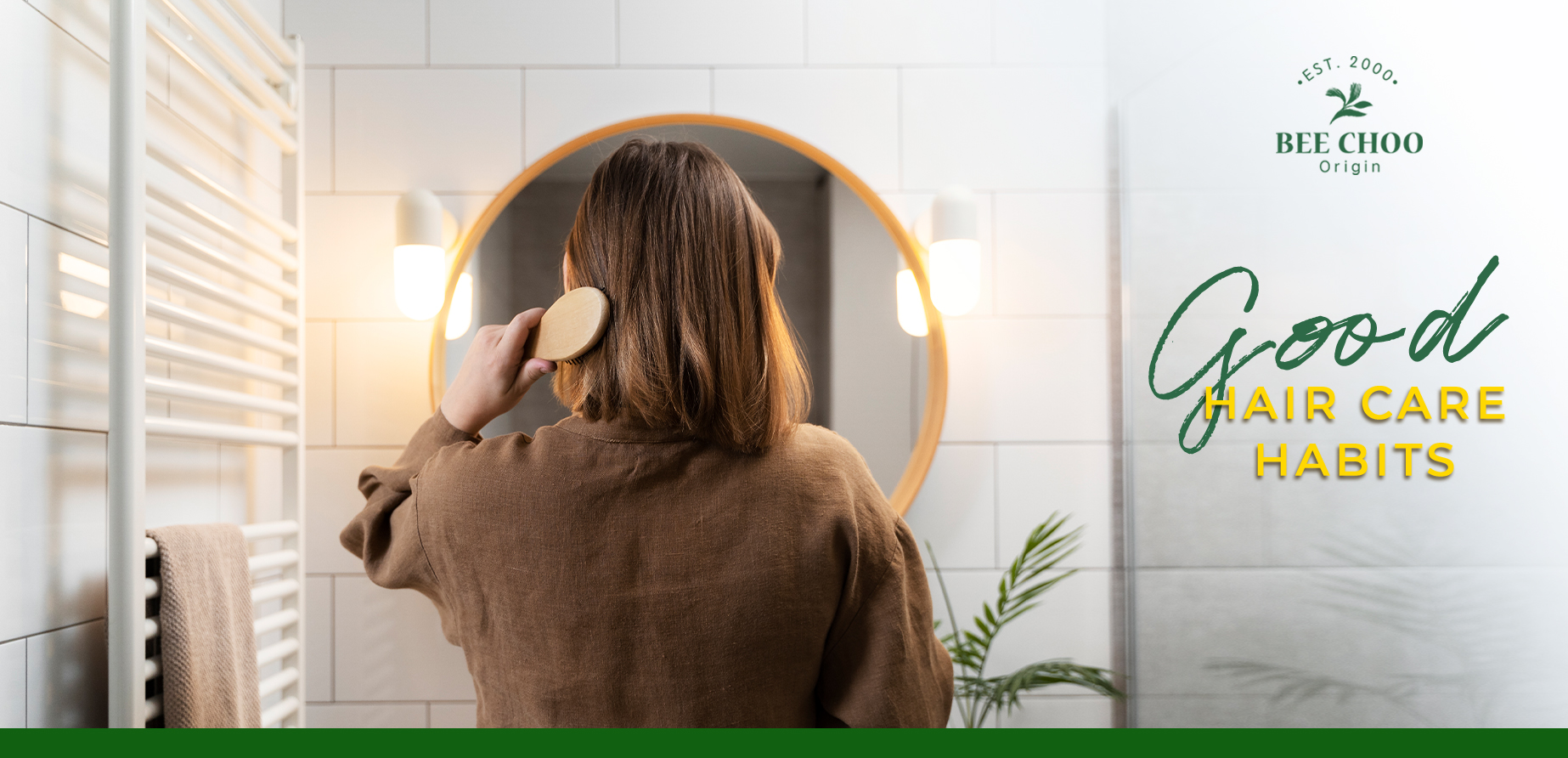 Good Hair Care Habits - Bee Choo Origin Malaysia