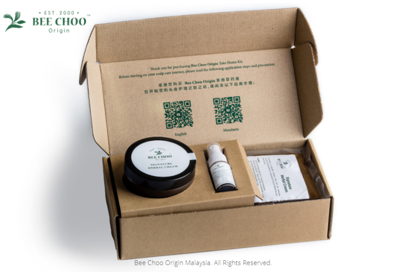 Take Home Kit Premium Pack Inside - Bee Choo Origin Malaysia